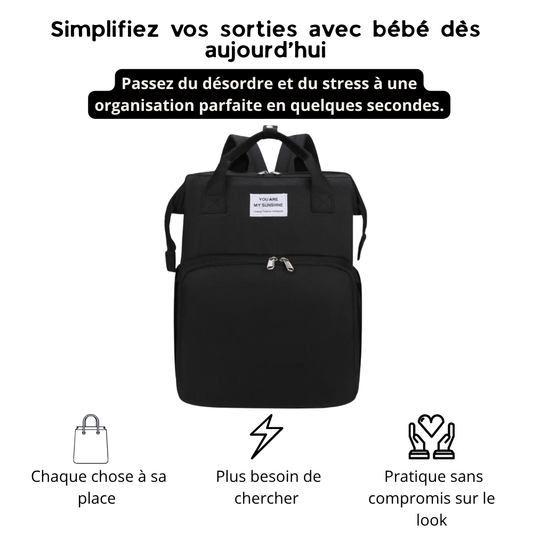 Sac à langer bébé multifonction - Pour des sorties plus agréable