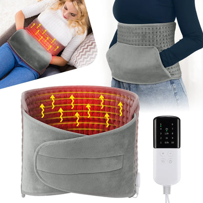 Ceinture chauffante à vibrations pour le dos