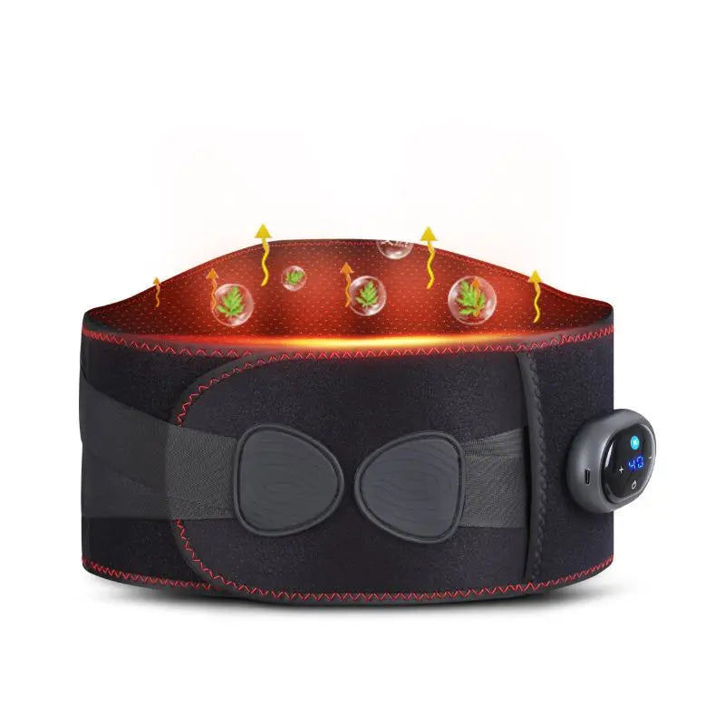 Ceinture chauffante premium à vibrations pour le dos